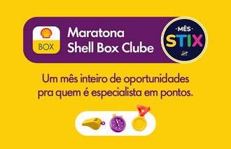 Imagem com cores e logomarca Shell