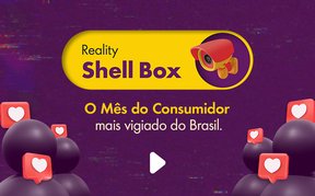 Campanha mês do consumidor. Imagem câmera representabdo reality show