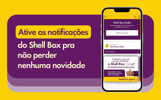 Ilustração demonstrando como ativar as notificações do app